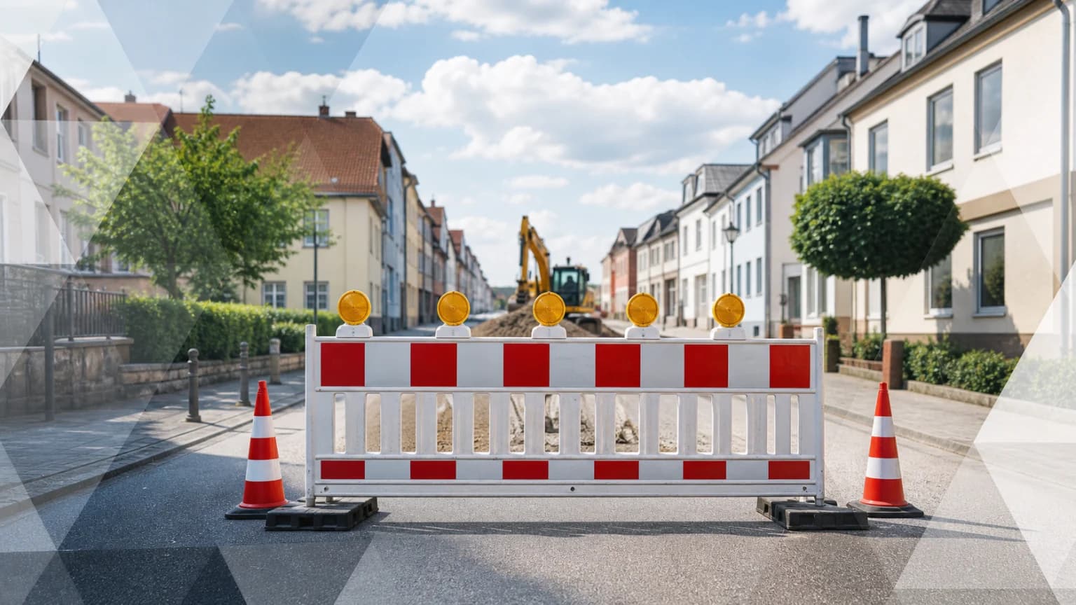 Sperrung des Oberwegs in Langewiesen vom 31. Juli bis 3. August 2026