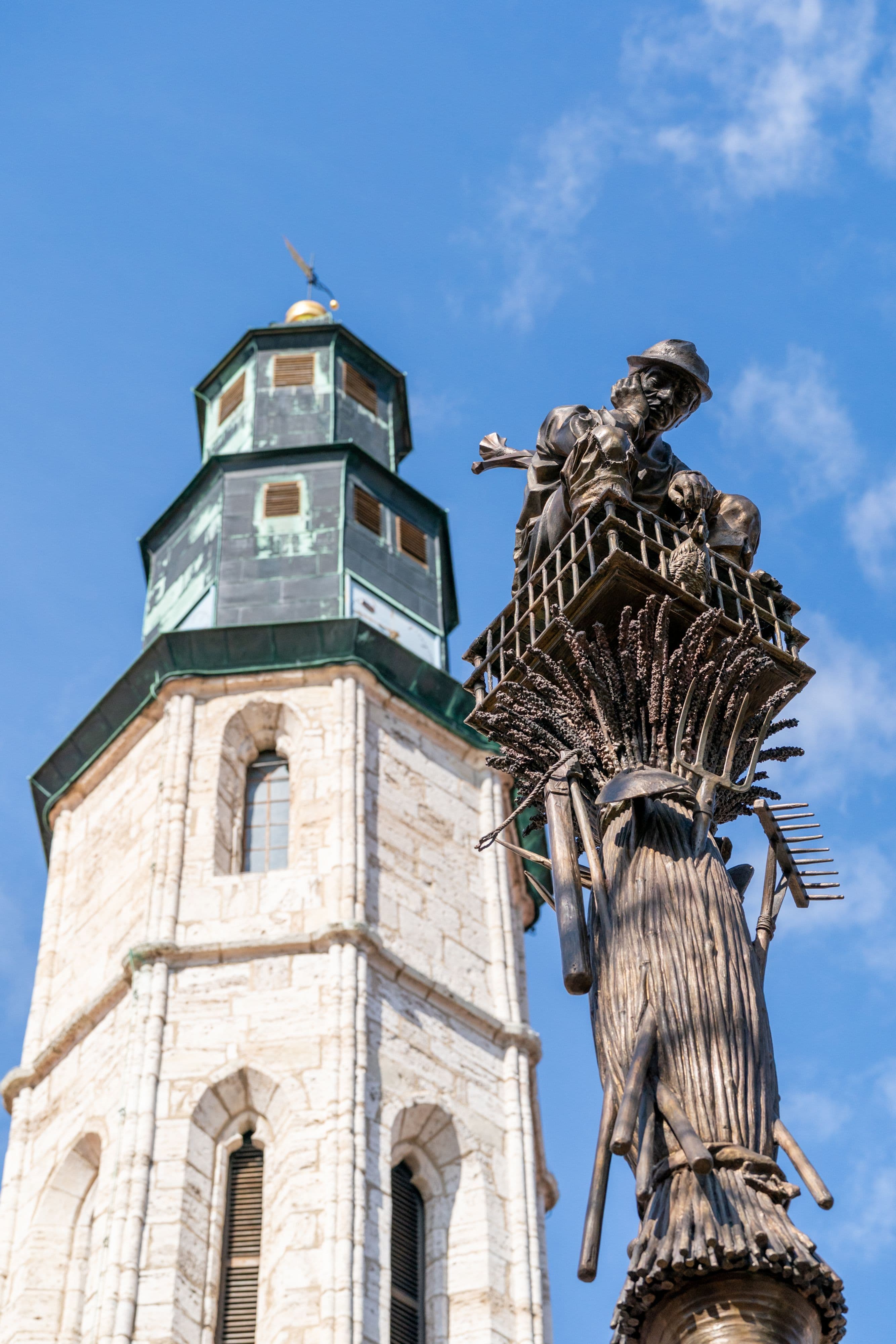 Bauernkriegssäule in Mühlhausen enthüllt