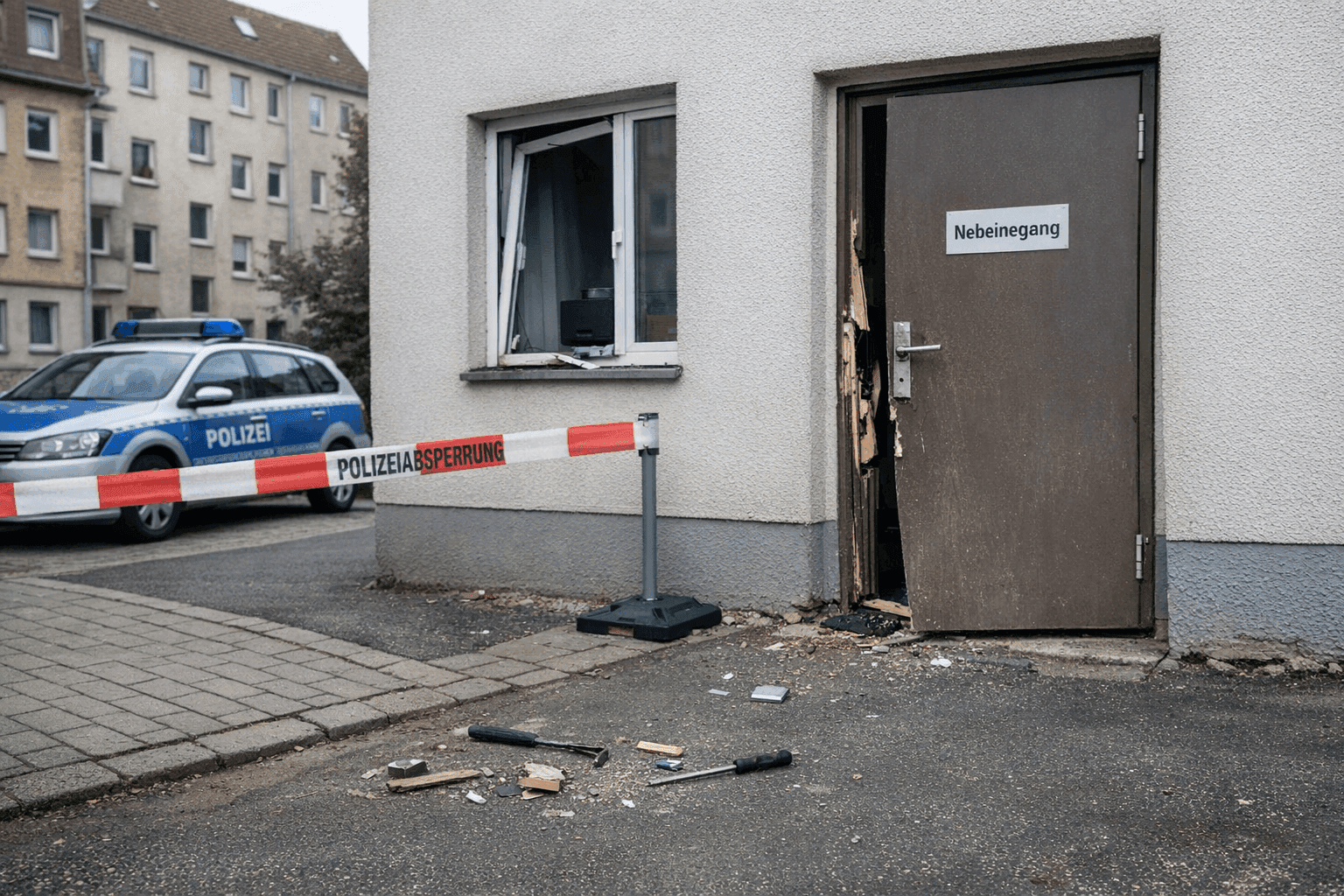 Fanartikel bei Einbruch in Erfurt gestohlen