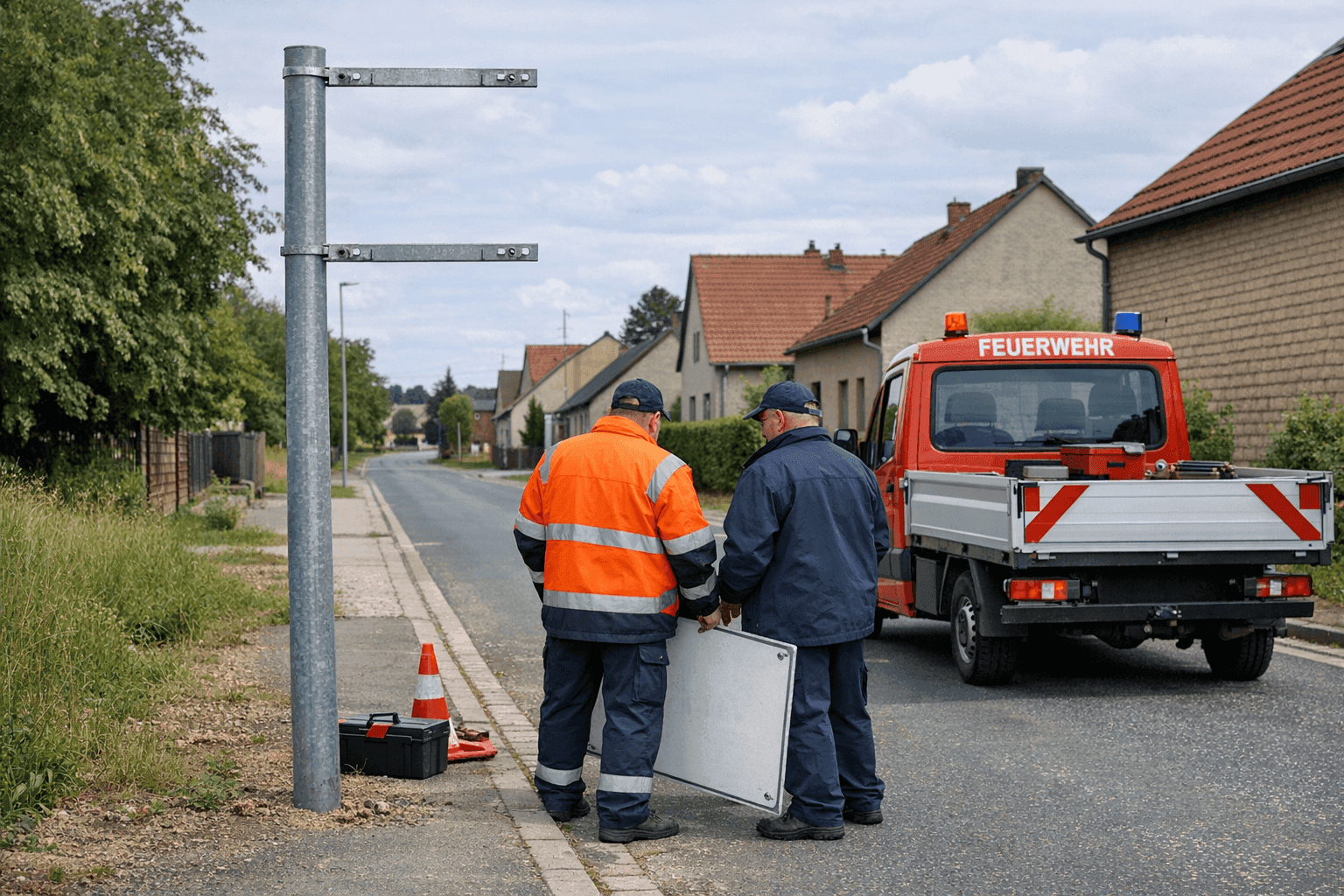 Ortsschilder in Artern und Oberröblingen gestohlen