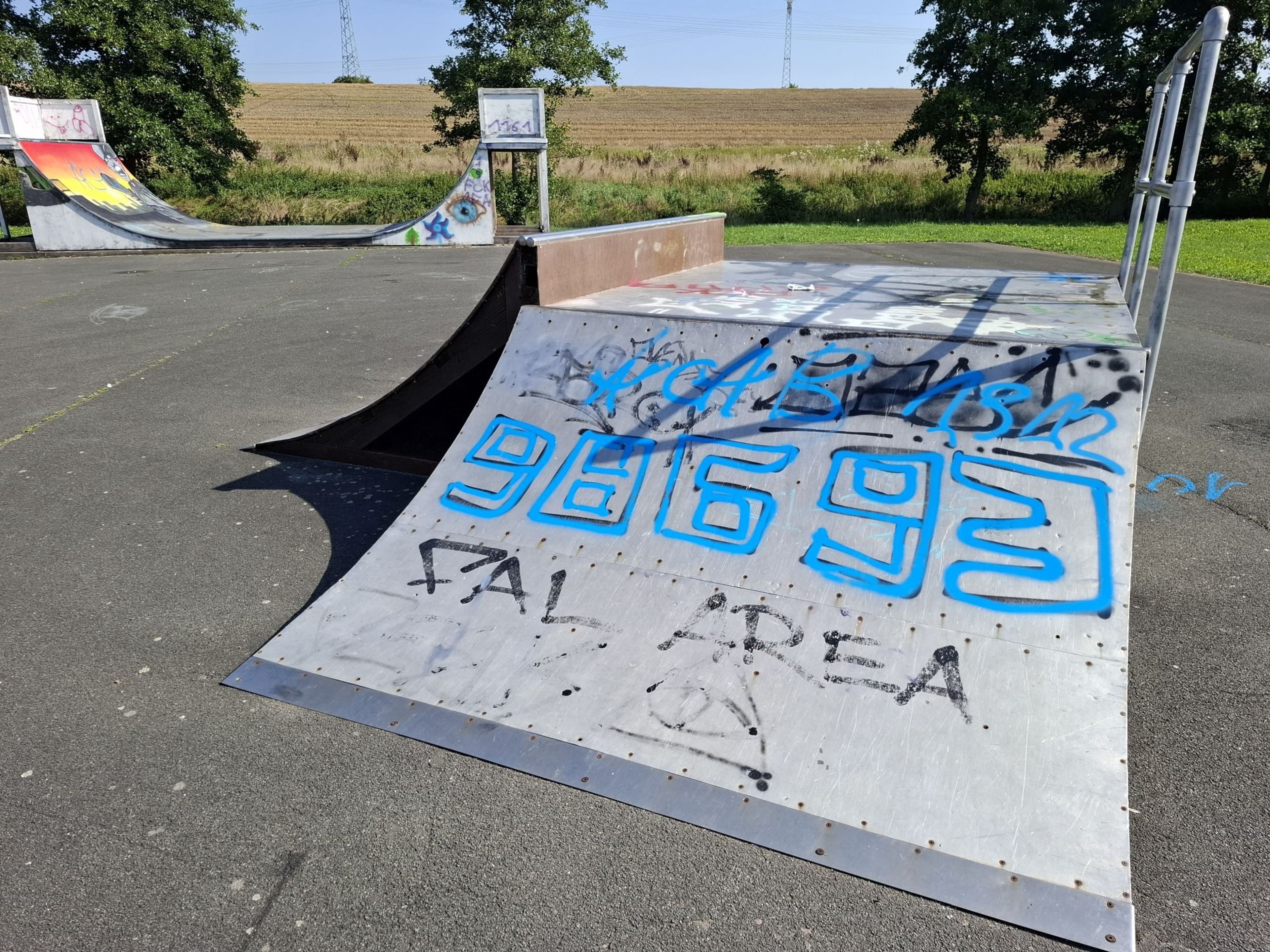 Skateranlage in Langewiesen wird abgebaut