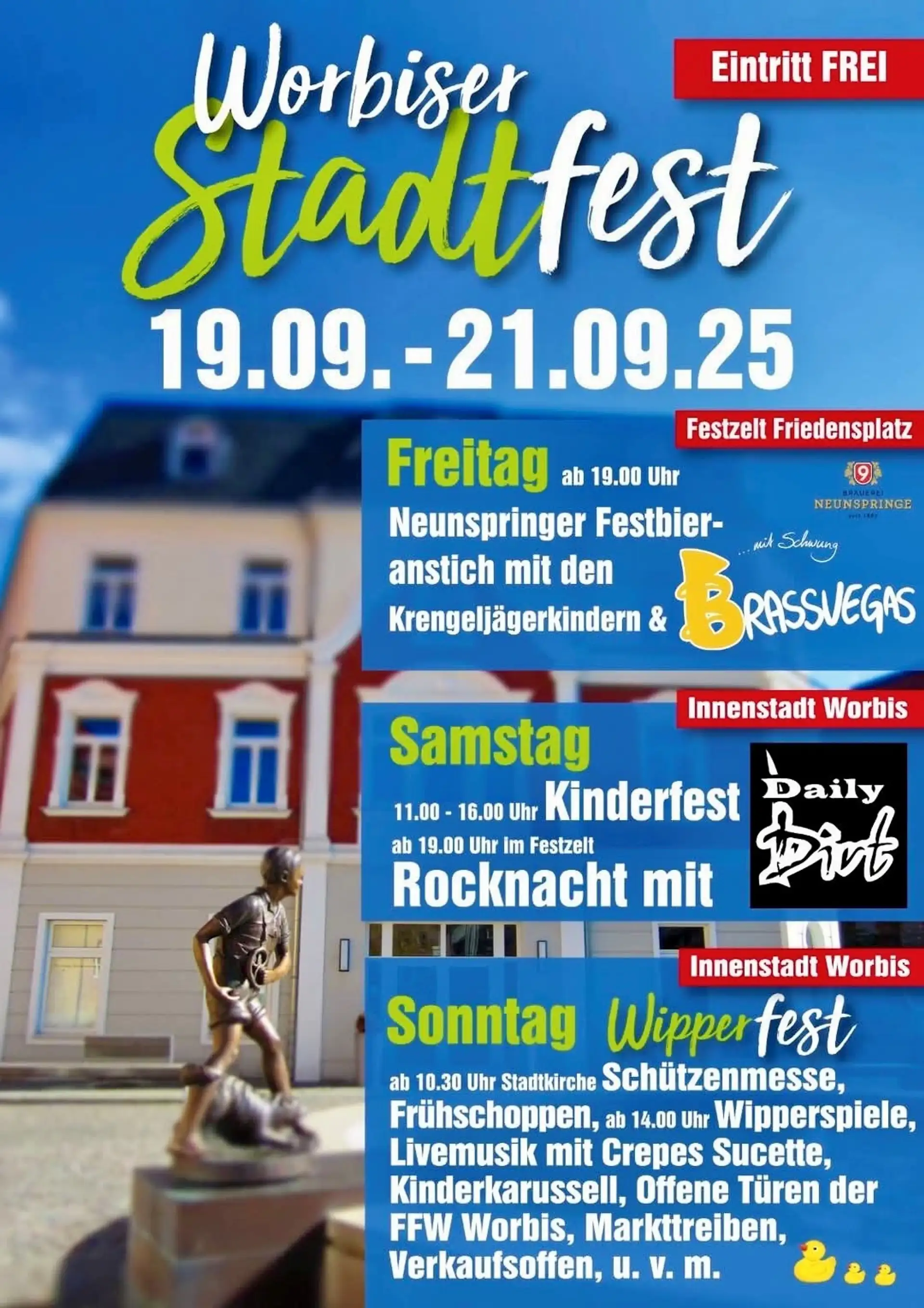 Krengeljägerfest 2025 in Leinefelde-Worbis