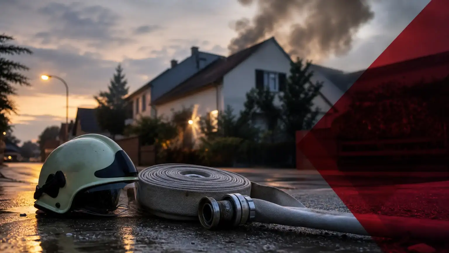 Schweißflamme setzt Dachbalken in Nordhausen in Brand