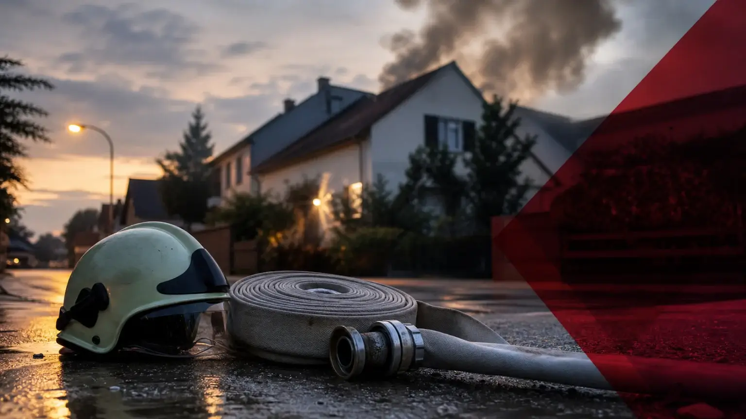 Wohnungsbrand in Mühlhausen: Schnelles Eingreifen verhindert Schlimmeres